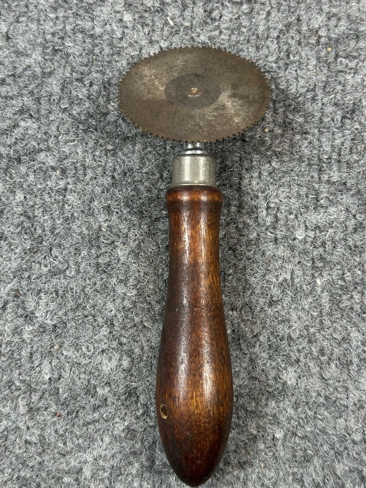 Vintage Accuracy Warner Tools Manufacturing Sewing Pattern Marker Wood Handle