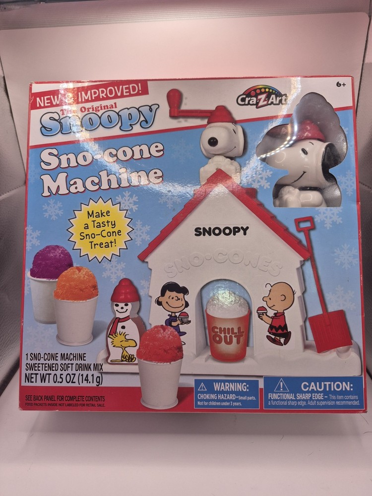 New Original  Snoppy Snow Cone Machine