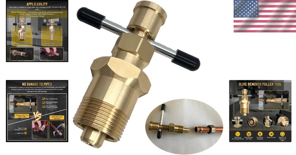 Olive Ferrule Puller - Durable, Corrosion-Resistant Tool for Effortless Use