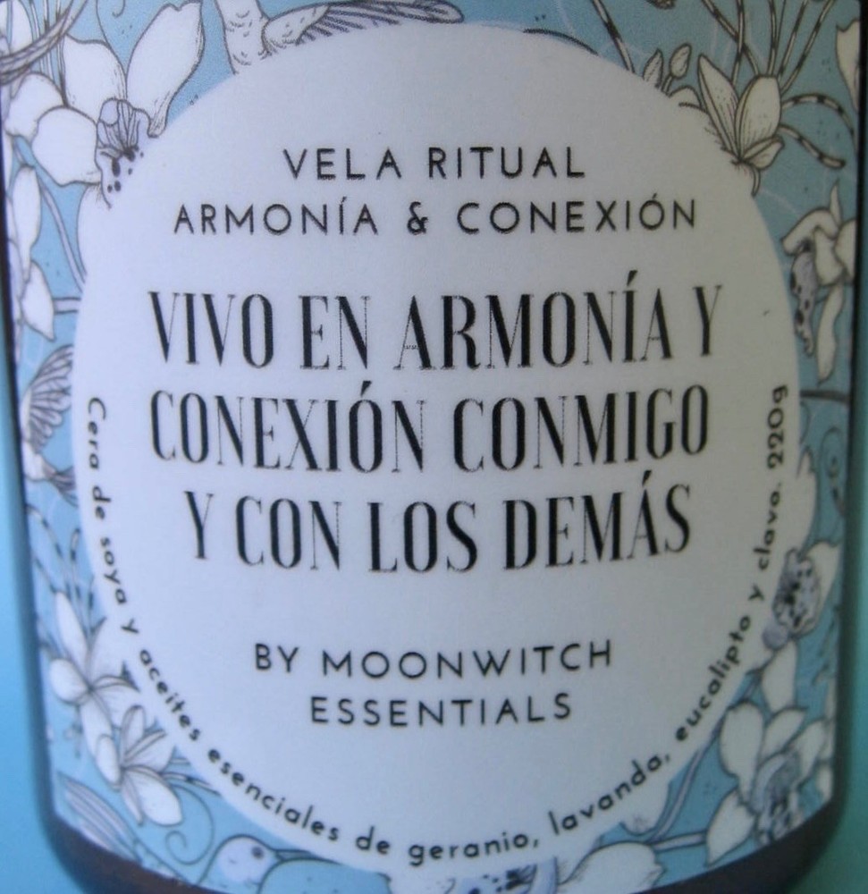 Moonwitch Essentials HARMONY & CONNECTION RITUAL CANDLE México