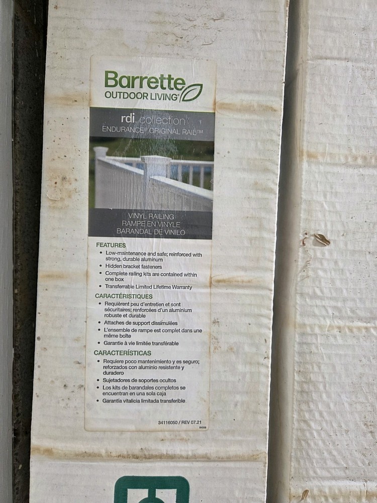 Vinyl Railing Material