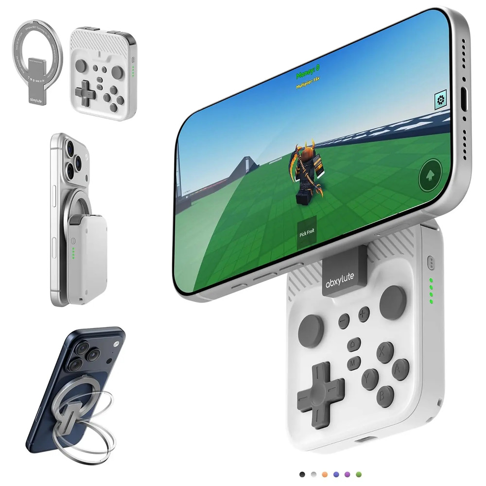 Abxylute M4 Snap-On Mobile Gaming Controller for Android & Iphone, Switch 1&2, P