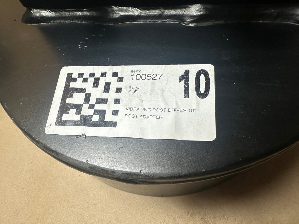 Blue Diamond 100527 Vibrating Post Driver 10" Post Adapter