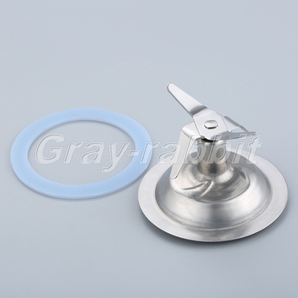 Rustless Blade Cutter & Gasket Ring Replacement For Black &Decker Blender