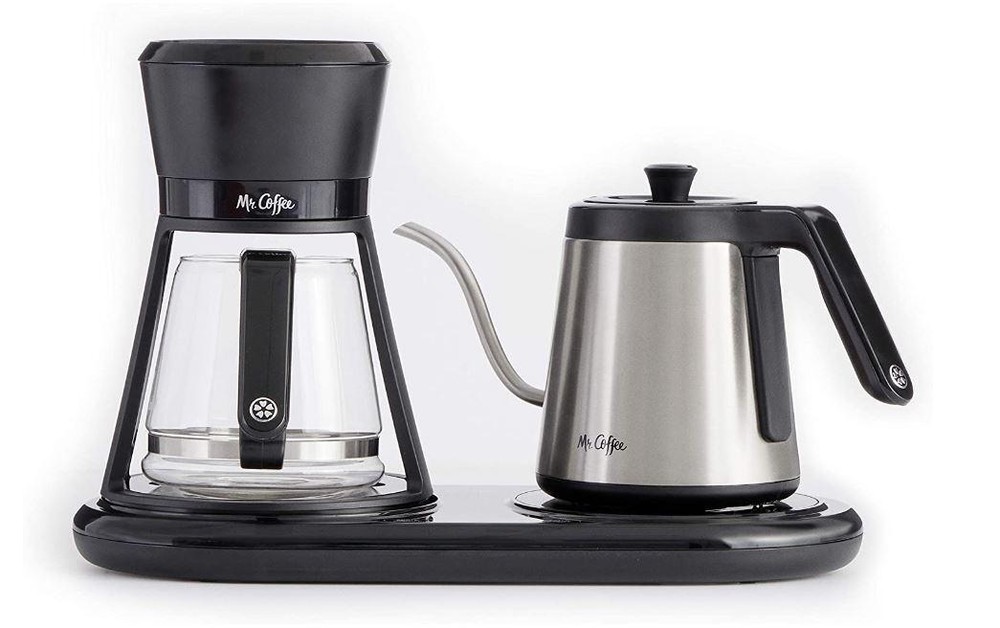 Mr. Coffee BVMC-PO19B All-in-One Pour Over Coffee Maker Black
