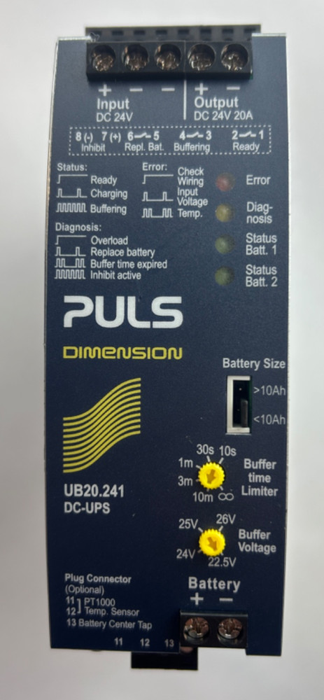PULS  DIMENSION UB20.241 Dc Ups Control Unit