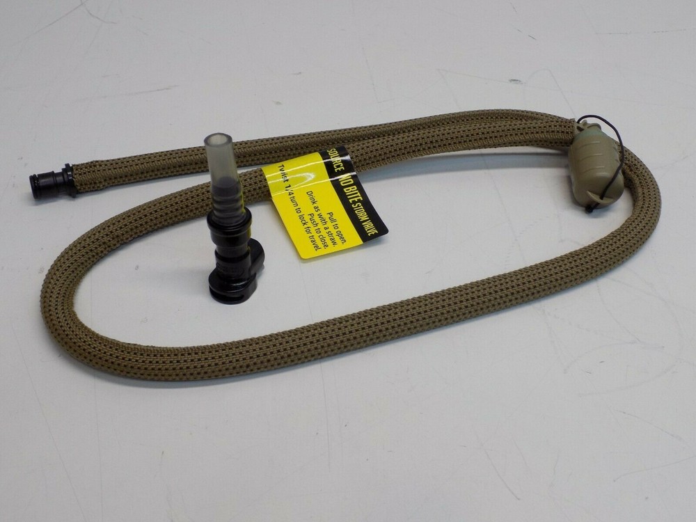 NEW SOURCE USMC HYDRATION SYSTEM REPLACEMENT TUBE HOSE KIT COYOTE QUICK CONNECT