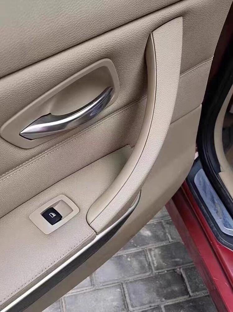 For BMW 3 Series E90 E91 Rear Left Side Inner Door Panel Handle Pull Trim Cover