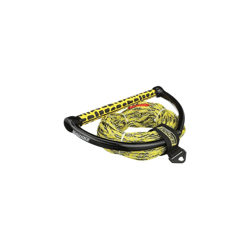 Seachoice 86726 5-Section Wakeboard Reflective Rope, 75'