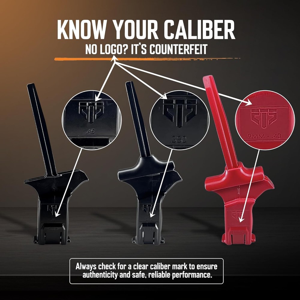 Speed Loader for Glock Magazines in Red