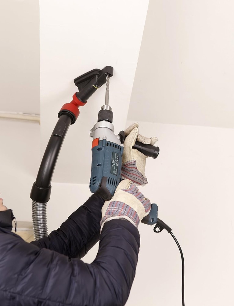 Easy-Use Universal Dust Collector for 5/8 Inch Drill - Efficient and Compact