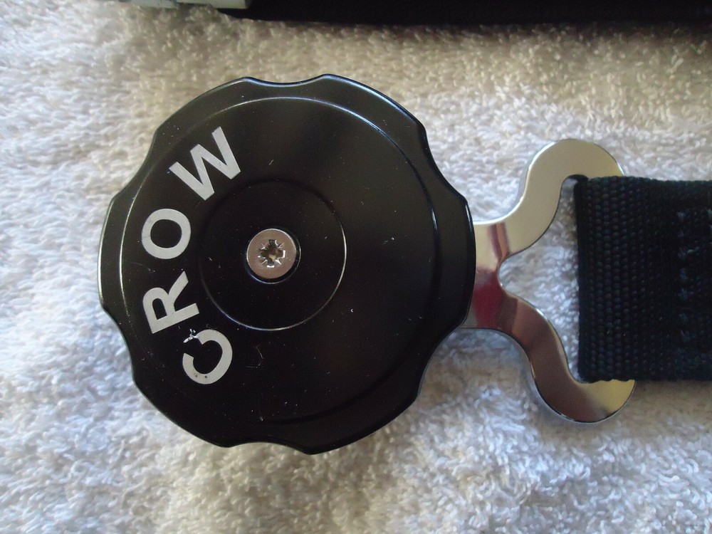 CROW RACING SEAT BELTS BLACK