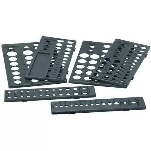6-Piece Socket Drawer Organizer Set Tool Chest Organizer Tray Rack
