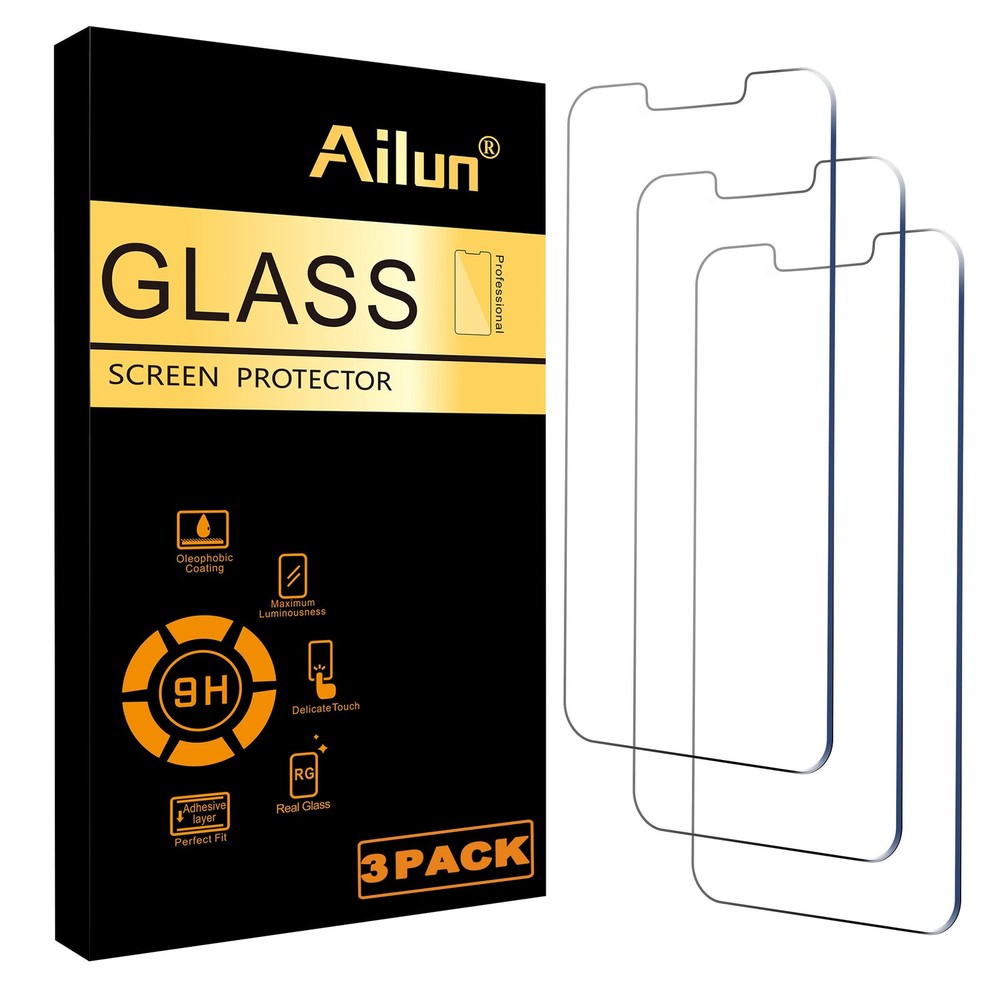 Screen Protector for iPhone 14 Pro Max - High Definition Glass 3-Pack