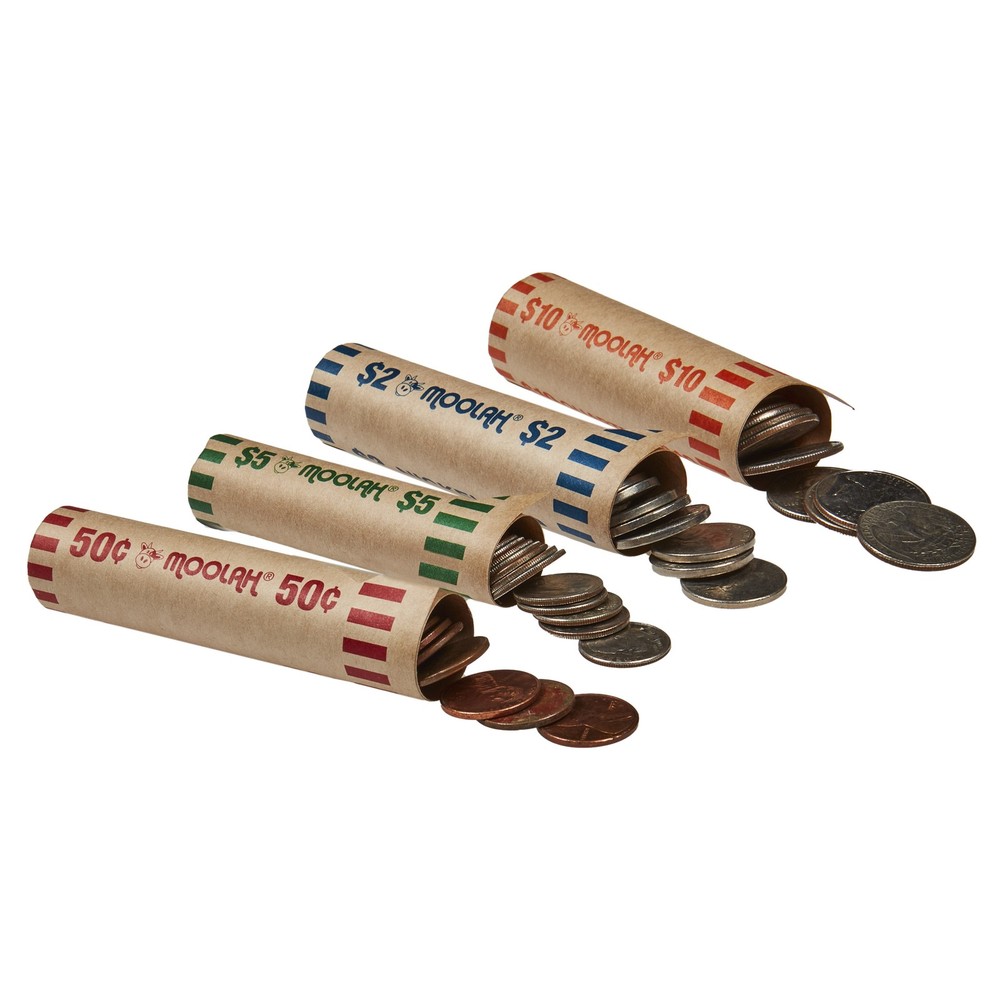 Coin Wrappers Paper Assorted Denominations