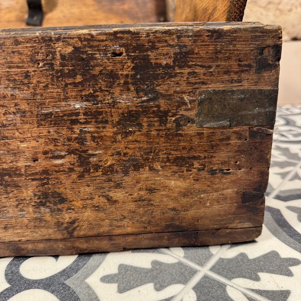 Vintage Workman Tool Chest Pine 1940's Original Iron Hardware