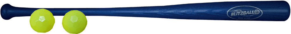 Blitzball Plastic Bat and Two Ball Combo