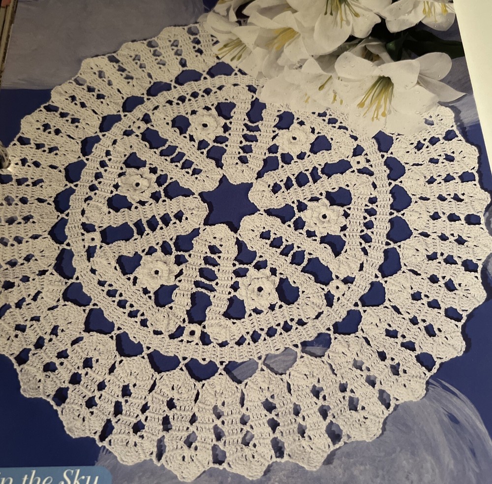 CROCHET  ~ “Pie In The Sky Doily” ~ PATTERN ~