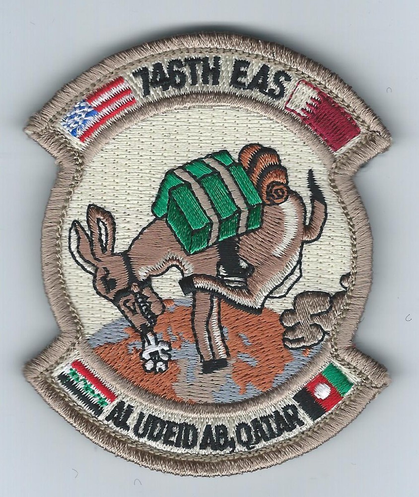 746th EXPEDITIONARY AIRLIFT SQUADRON 3rd version patch