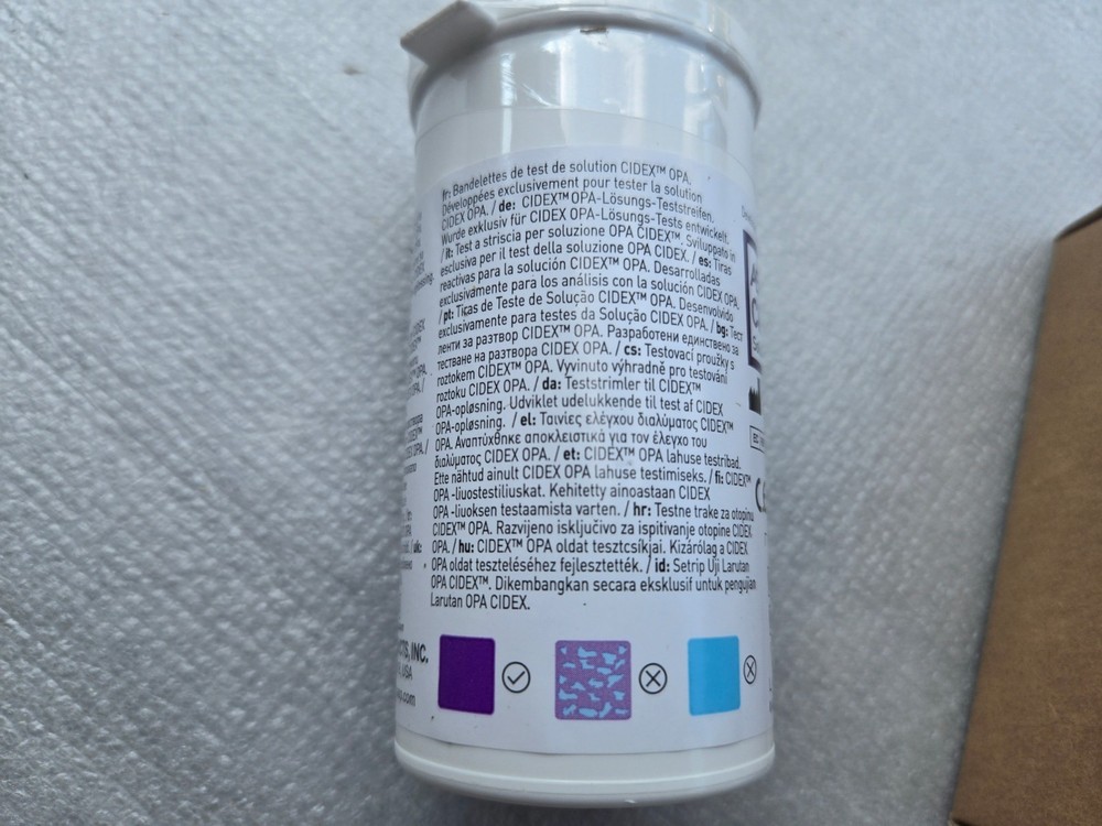 ASP CIDEX OPA 20392 Disinfected Solution Test 2x60 - 2 bottles