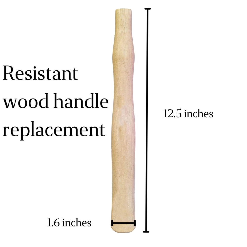 2 pack Wood Sledge hammer handle replacement for 2, 3 and 4 lb Complete Set w...