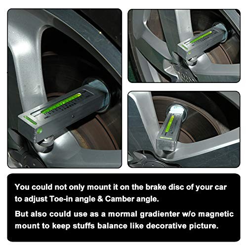 Adjustable Magnetic Gauge Tool Camber Alignment Tool Strut Wheel Alignment