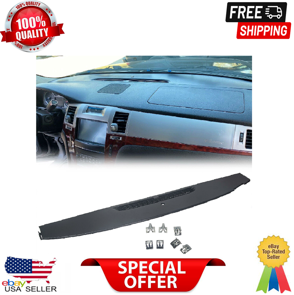 For 07-13 Escalade GMC Sierra Dash Panel Defrost Vent Grille Cap REPLACEMENT