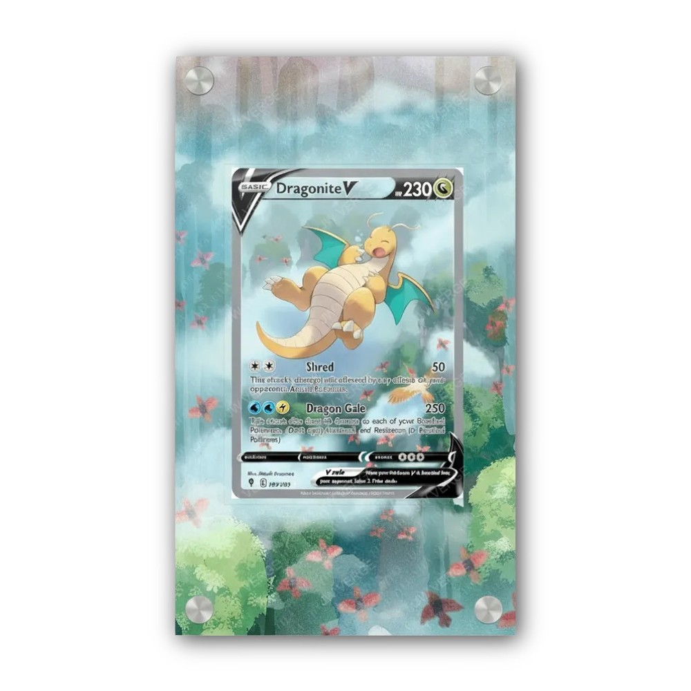 Dragonite V 192/203 - Exclusive Pokémon Extended Artwork Display Case