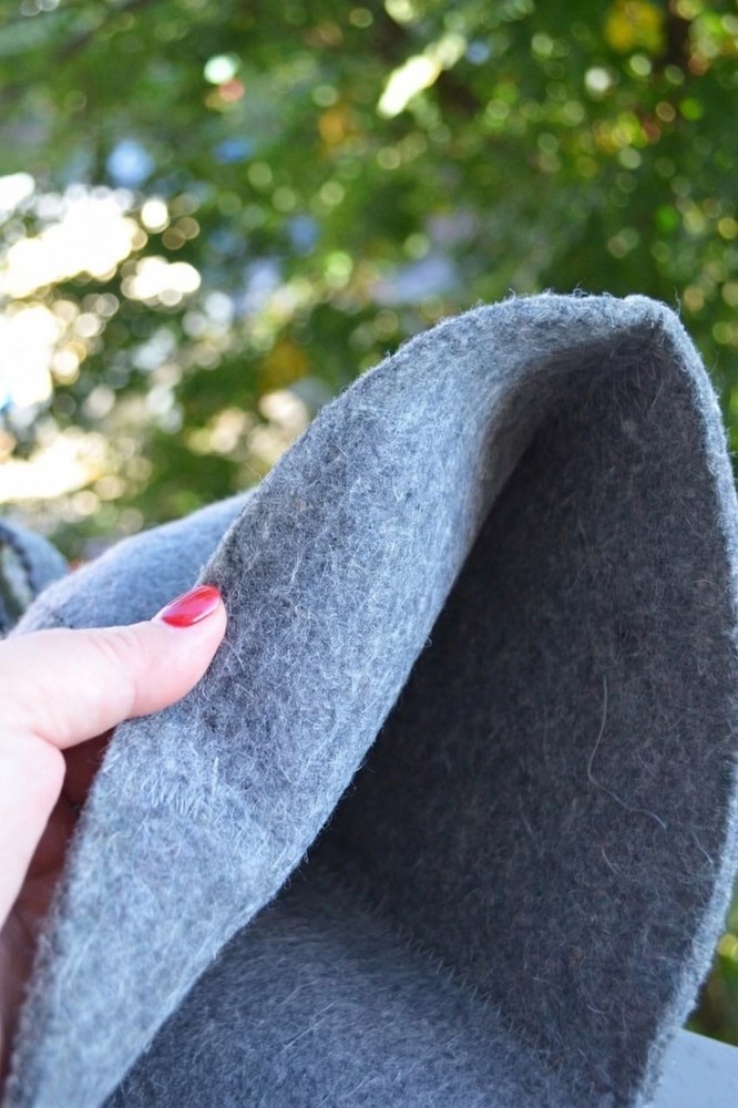 Sauna Hat 100% Wool Large Heads Fit