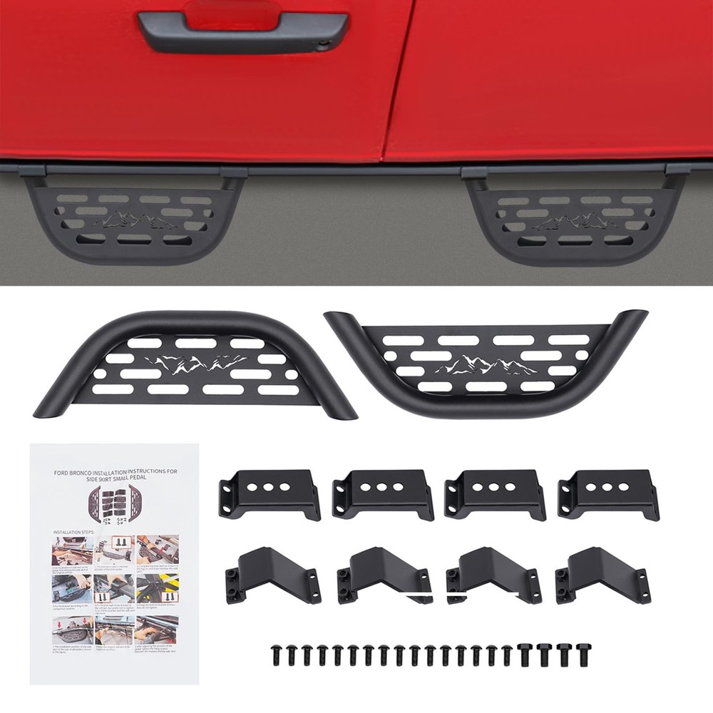 Running Boards for 2021-2023 Bronco Easy Installation
