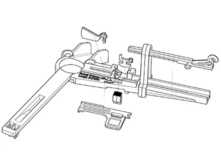 Lee Deluxe APP Press Rail Assembly