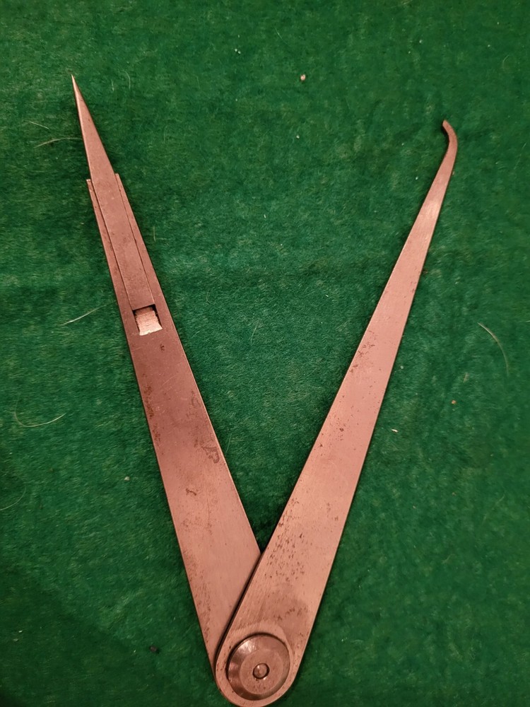 Athol firm joint Hermaphrodite caliper compass