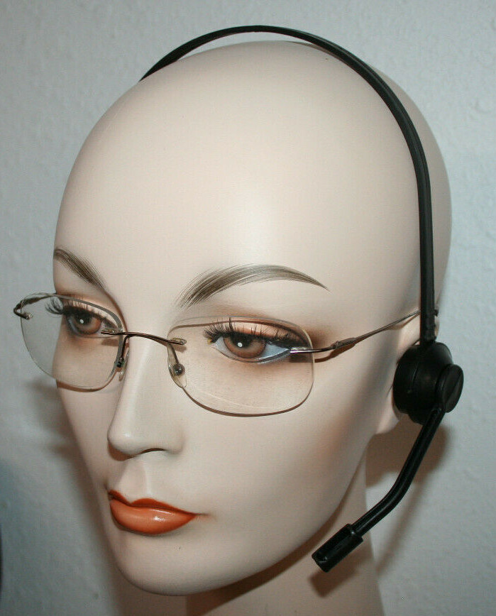 Diva Headset Microphone theatrical pop celebrity non function costume stage prop