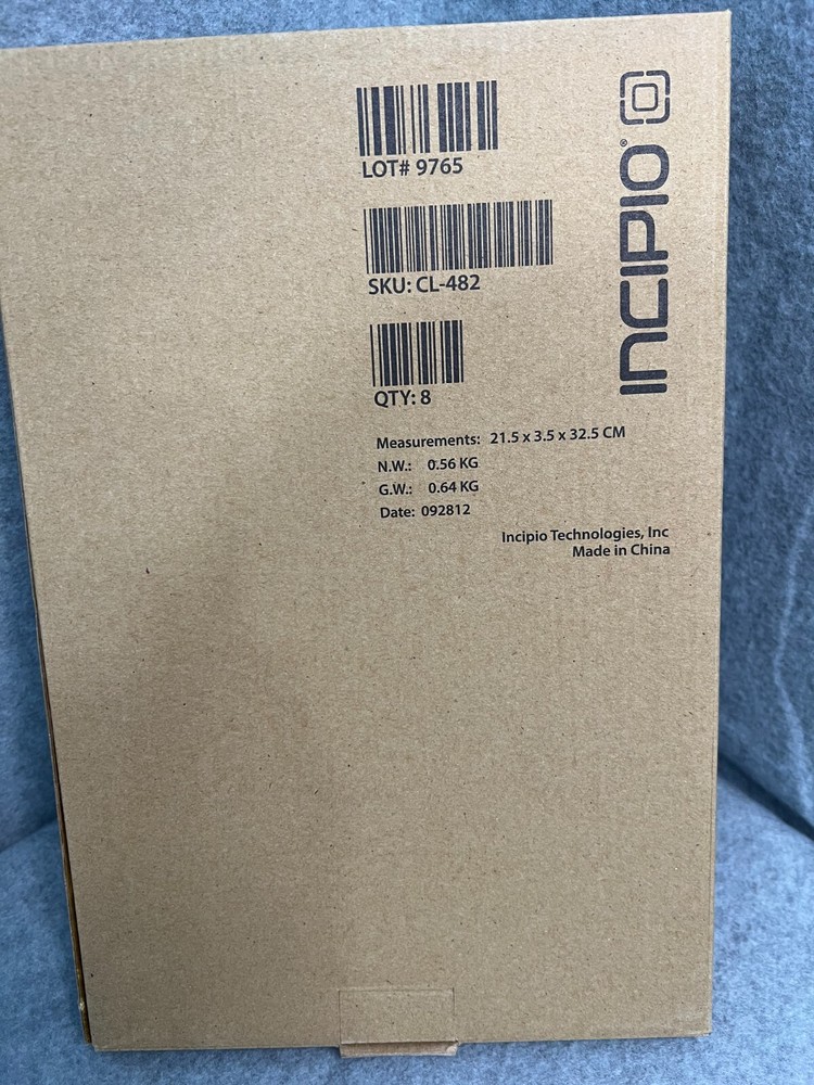 Lot of 8 Incipio Screen Protector Microsoft Surface with Windows RT NIB