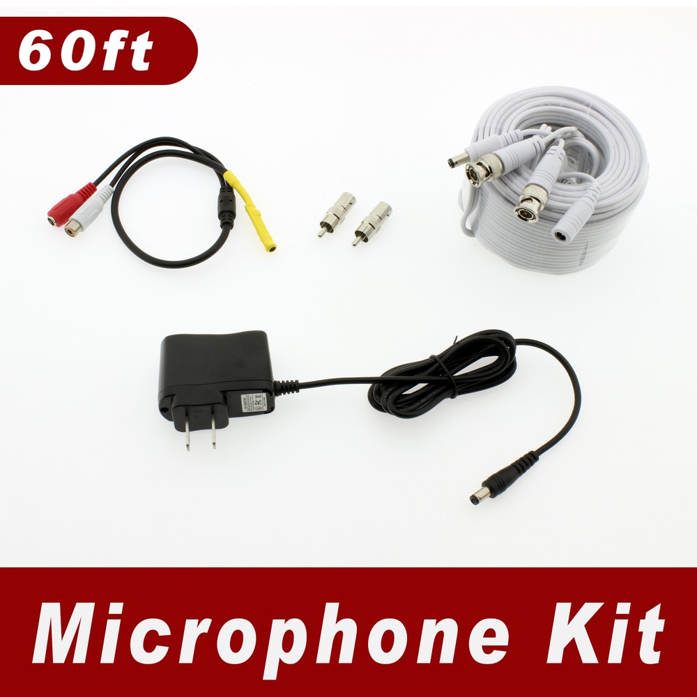 Microphone Kit for Swann Surveillance Security System for SRHDR-88050H