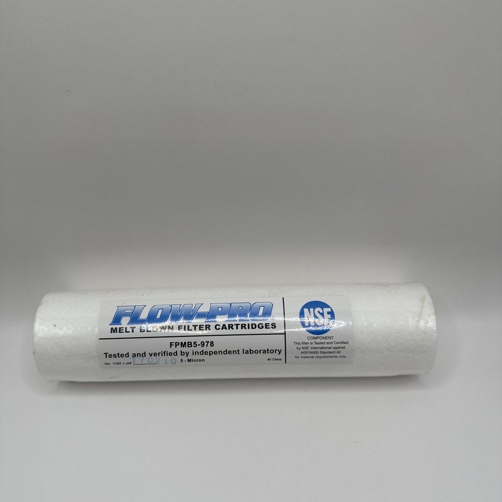 Watts FPMB5-978 Flo-Pro 5 Micron Replacement Water Filter Cartridge