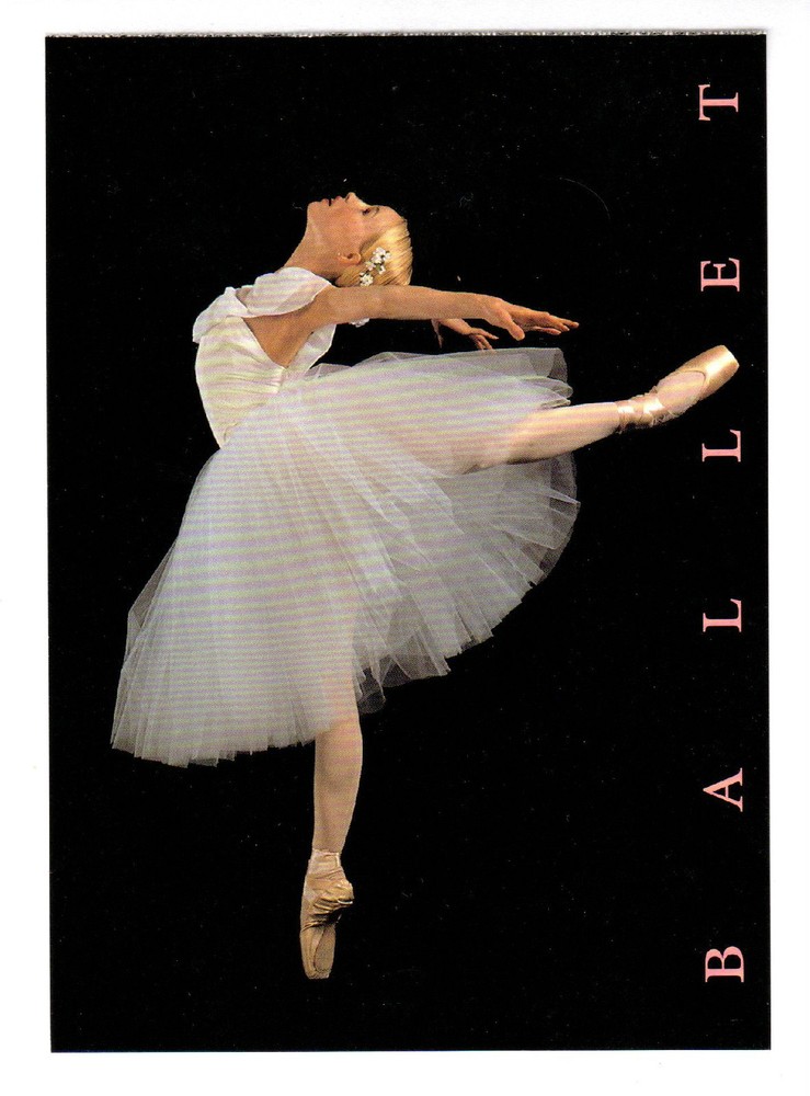 #UX297 Ballet Postal Card-MInt