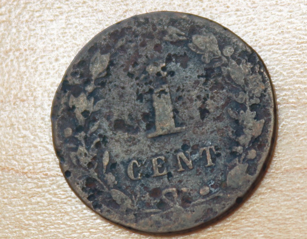 1881 Netherlands 1 Cent
