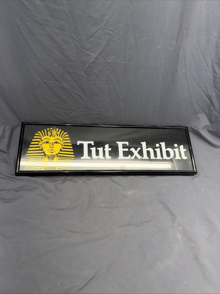 Tut Exhibit Sign  20 X 6