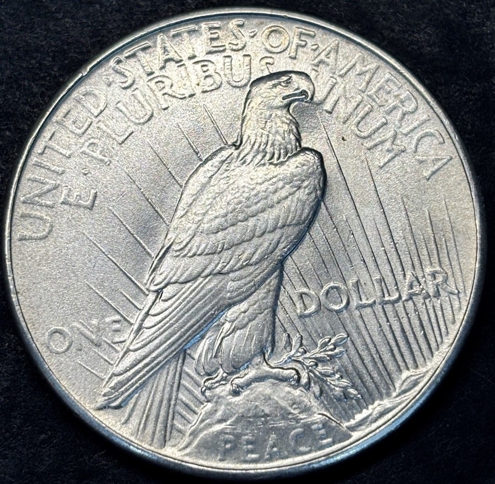 1934 PEACE DOLLAR INCREDIBLE GEM QUALITY.