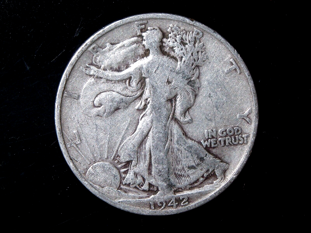 1942-S WALKING LIBERTY HALF DOLLAR # 2