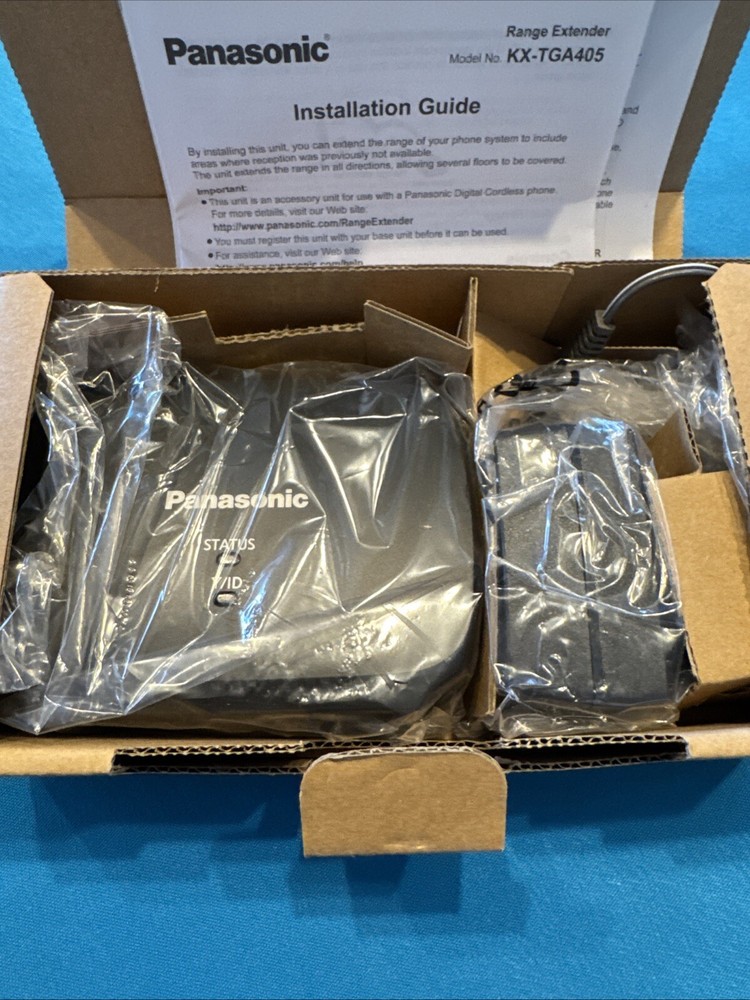 Panasonic Range Extender KX-TGA405 New Nos Black