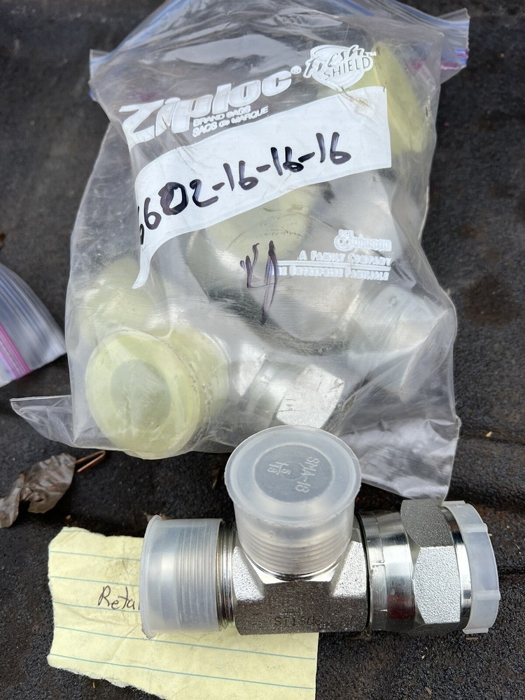 2602-16-16-16  Hydraulic Tee Fitting