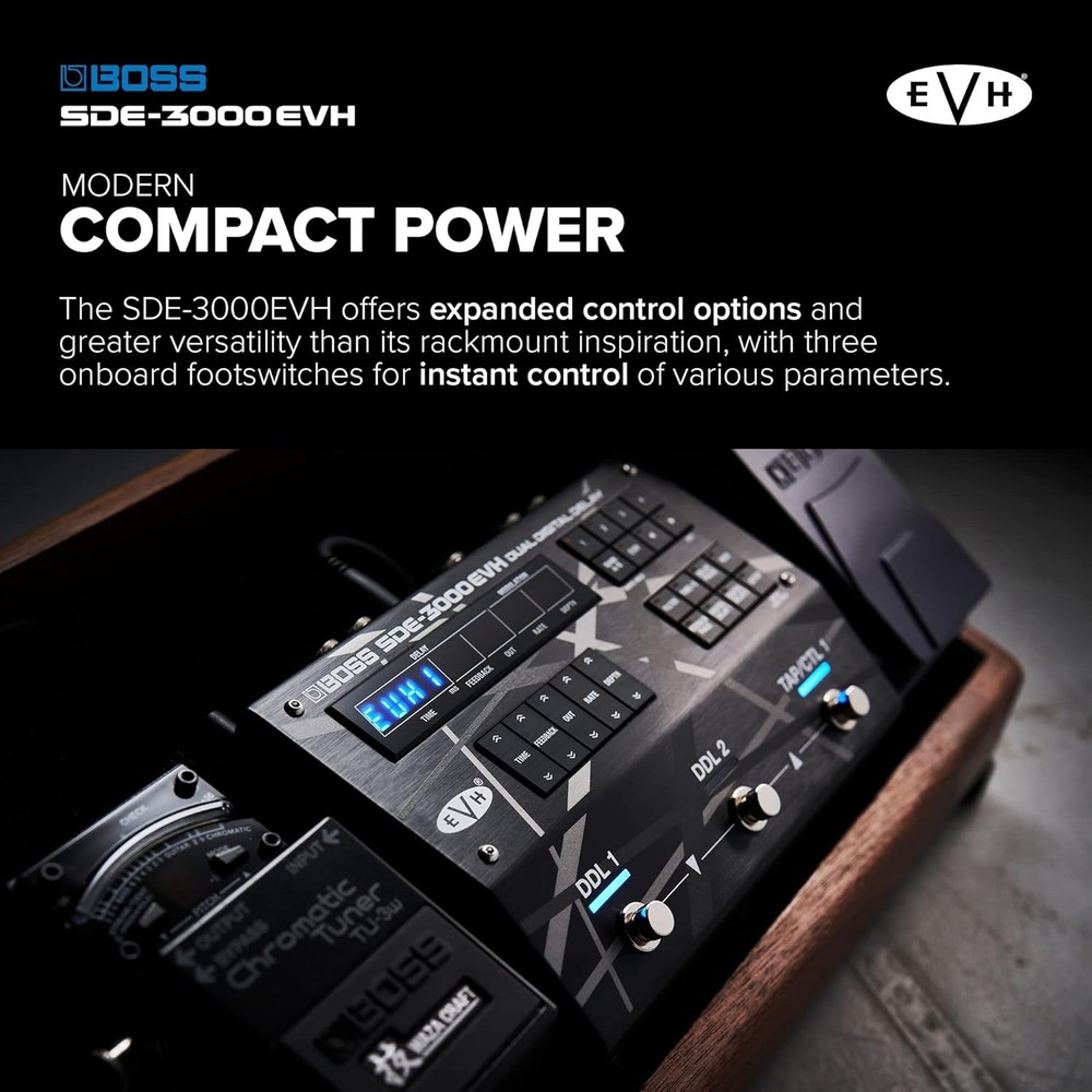 Boss SDE-3000EVH Dual Digital Delay