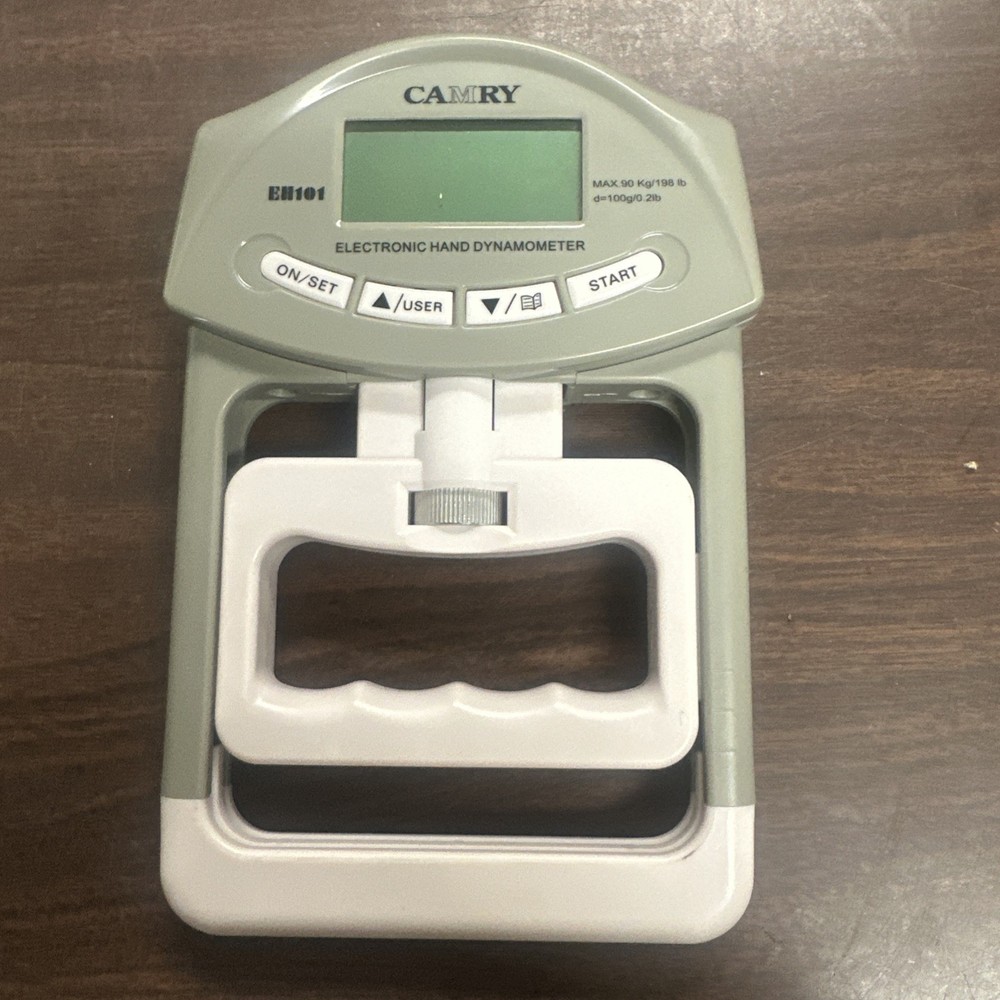 CAMRY Digital Hand Dynamometer Grip Strength EH101 tested
