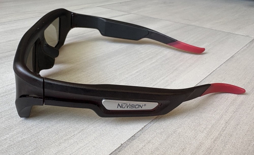 NUVISION Black 3D Active Glasses AG210-NV