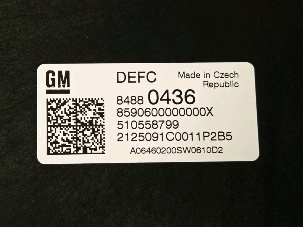 2018-2019 GM Emission Reduction Fluid Control Module For Chevy Cruze 84880436