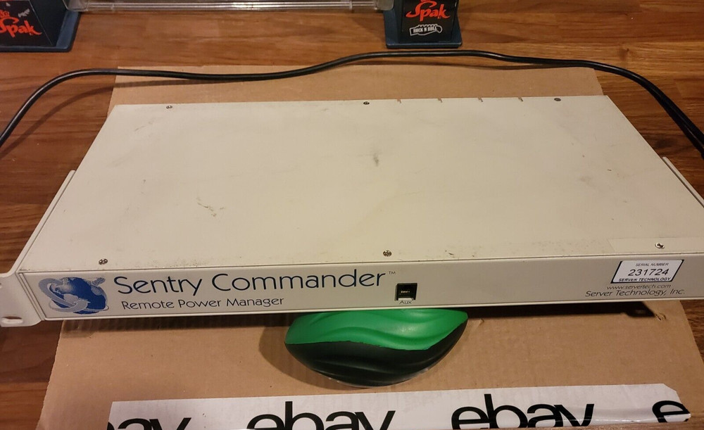 SENTRY COMMANDER Remote Power Manager PT40-H404-1-02 Working Used TESTED