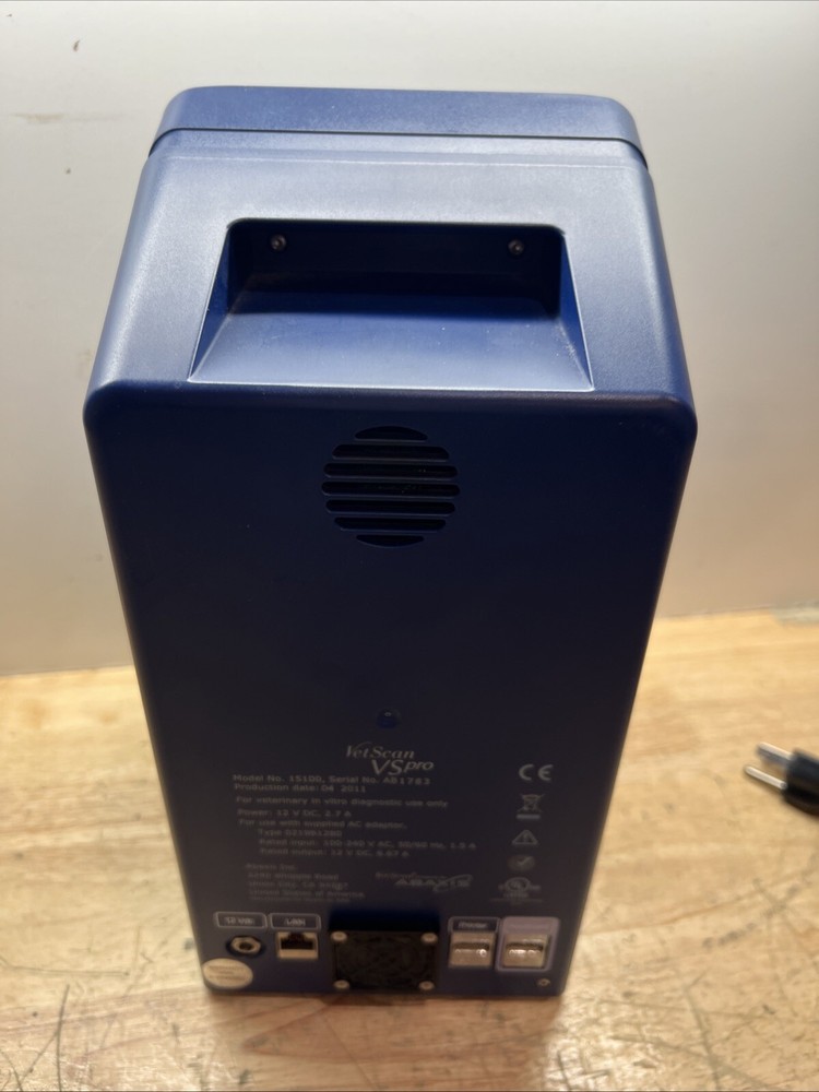 Abaxis Vetscan VSpro Coagulation Veterinary Analyzer 15100