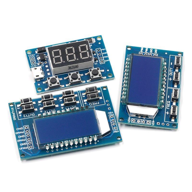 Signal Generator Module PWM Adjustable LCD Display Frequency 1Hz-150Khz Board